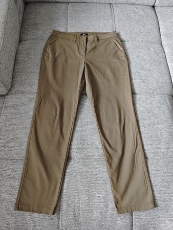C&A Olive Trousers, Size 38, Regular Waist, Cotton, New 🫒