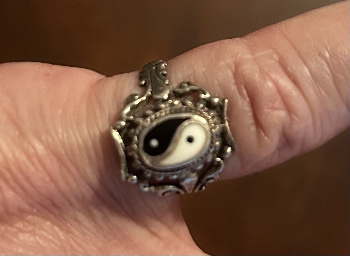 Anelli: Silberring Yingyang 925 – Usato da Winterthur venduto da Sunshineandrain