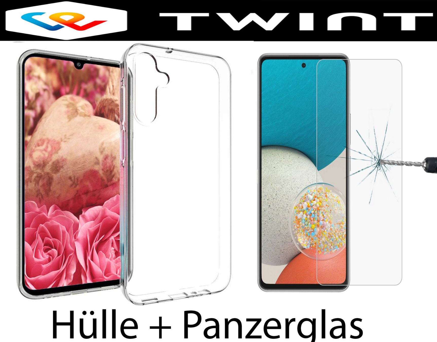 Samsung Covers & Schutzfolien: Hülle CLEAR Case + Panzerglas für Samsung A56 A36 A26 A16 5G – Neu und originalverpackt aus Volketswil von coverandmore