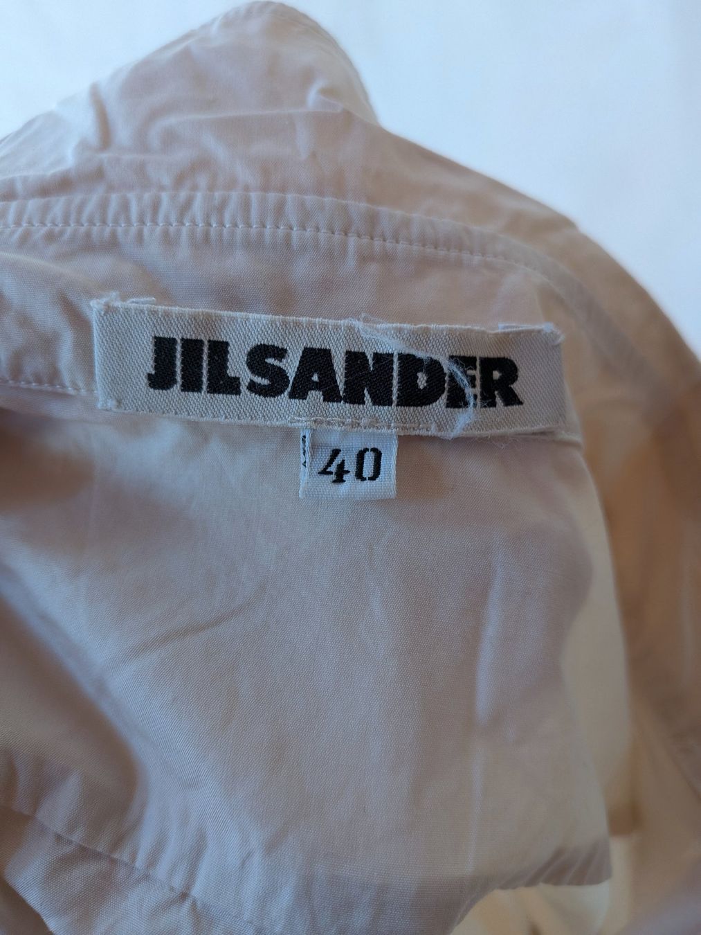 Jil Sander Camicette: Jil Sander Bluse 100% Baumwolle – Usato da Peccia venduto da LillyMarie98 4