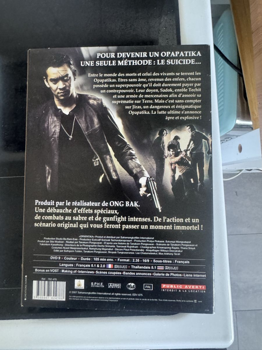 Tutti i DVDs: DVD Opatika Les Immortels état neuf – Usato da Le Lignon venduto da MarciaAbreu 1