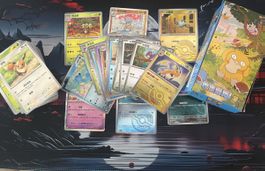 Gros lot de 163 cartes Pokémon 151