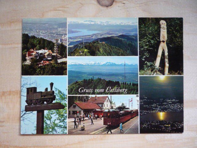 Cartoline postali: Gruss vom Üetliberg, 751 – Usato da Rieden SG venduto da Brockehuesli