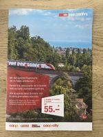 Coop SBB Spezial-Tageskarte 2. Klasse gültig bis 28.10.2026