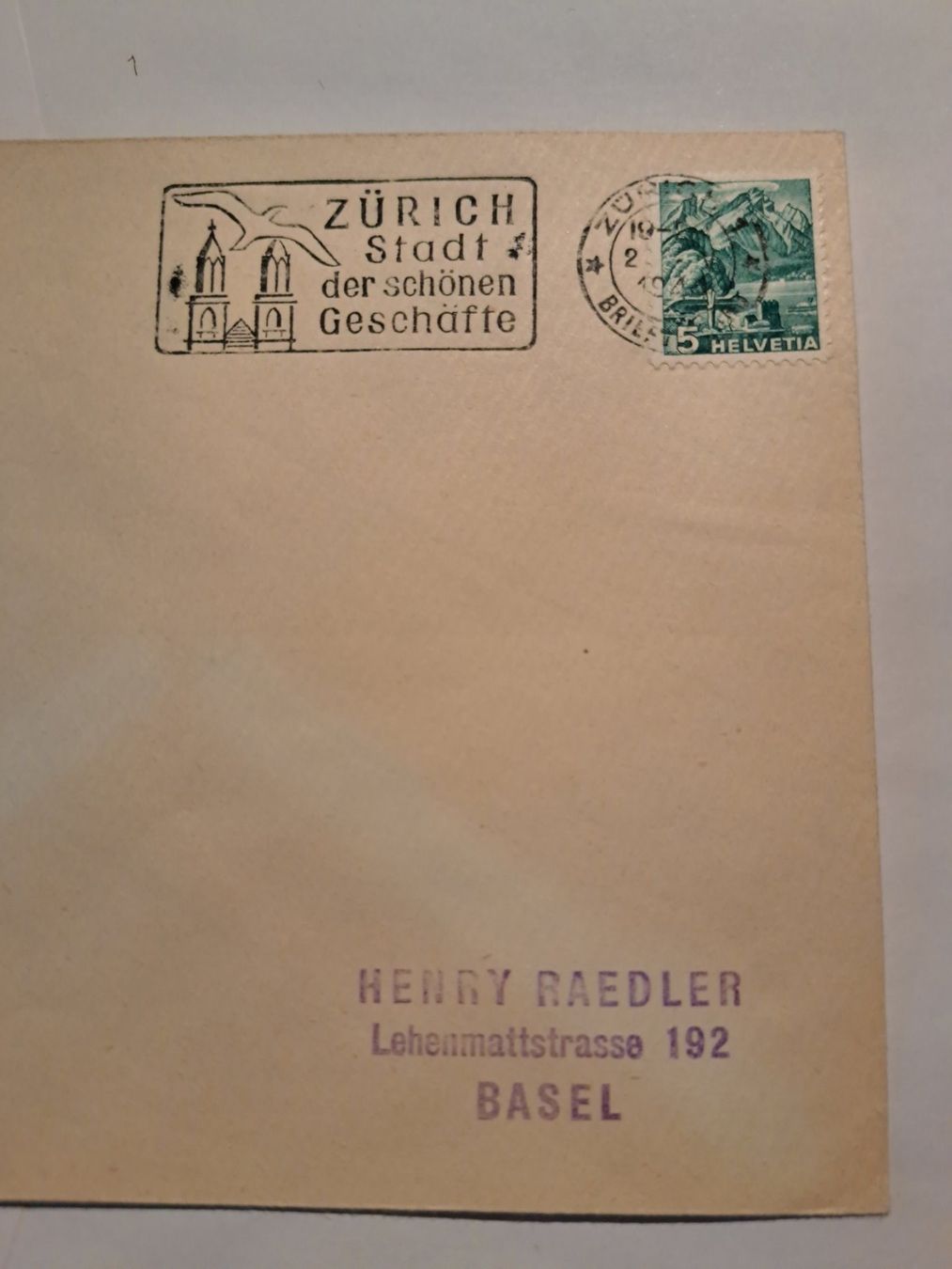 Tutti i francobolli: 6 enveloppes timbrées 1944 – Usato da Pailly venduto da jme99 3
