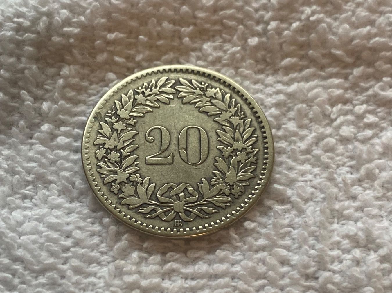Tutti le monete: 20 centimes/Rappen 1850 – Usato da Nyon venduto da Ilmi09 1