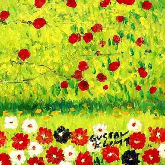 Riproduzioni & Creazioni: Gustav Klimt - Der Apfelbaum – Nuovo (secondo la descrizione) da Larnaca venduto da KunstDepot24 4