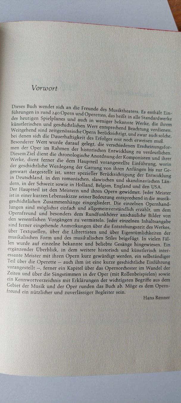 Libri: Opern- und Operettenführer der Büchergilde – Usato da Zürich venduto da t24_de 1