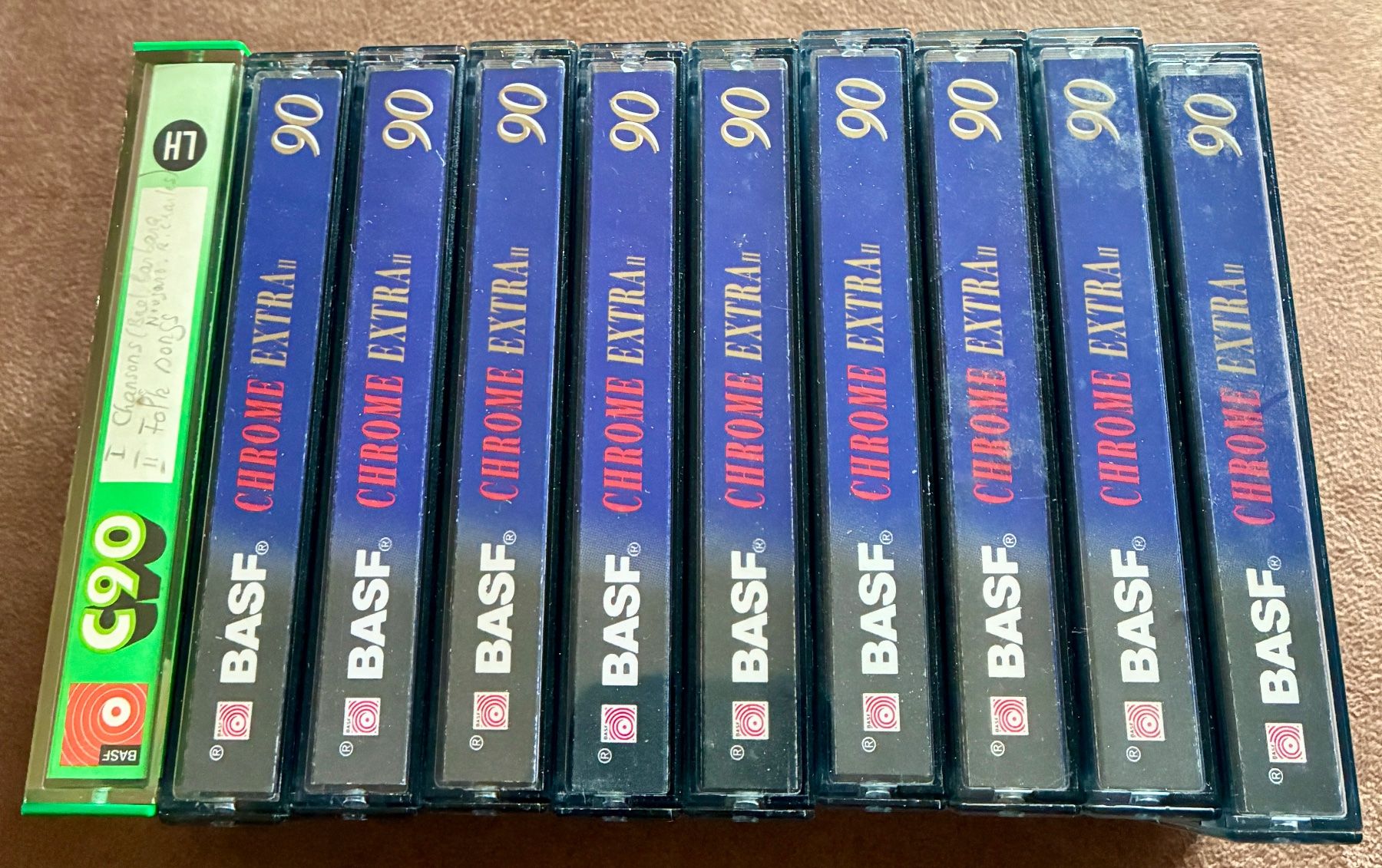 Musicassette: 10 Audio Kassetten BASF, Diverse,  Gebraucht, Vintage – Usato da Buchberg venduto da ICM-Tapefan-1961-MCS 2