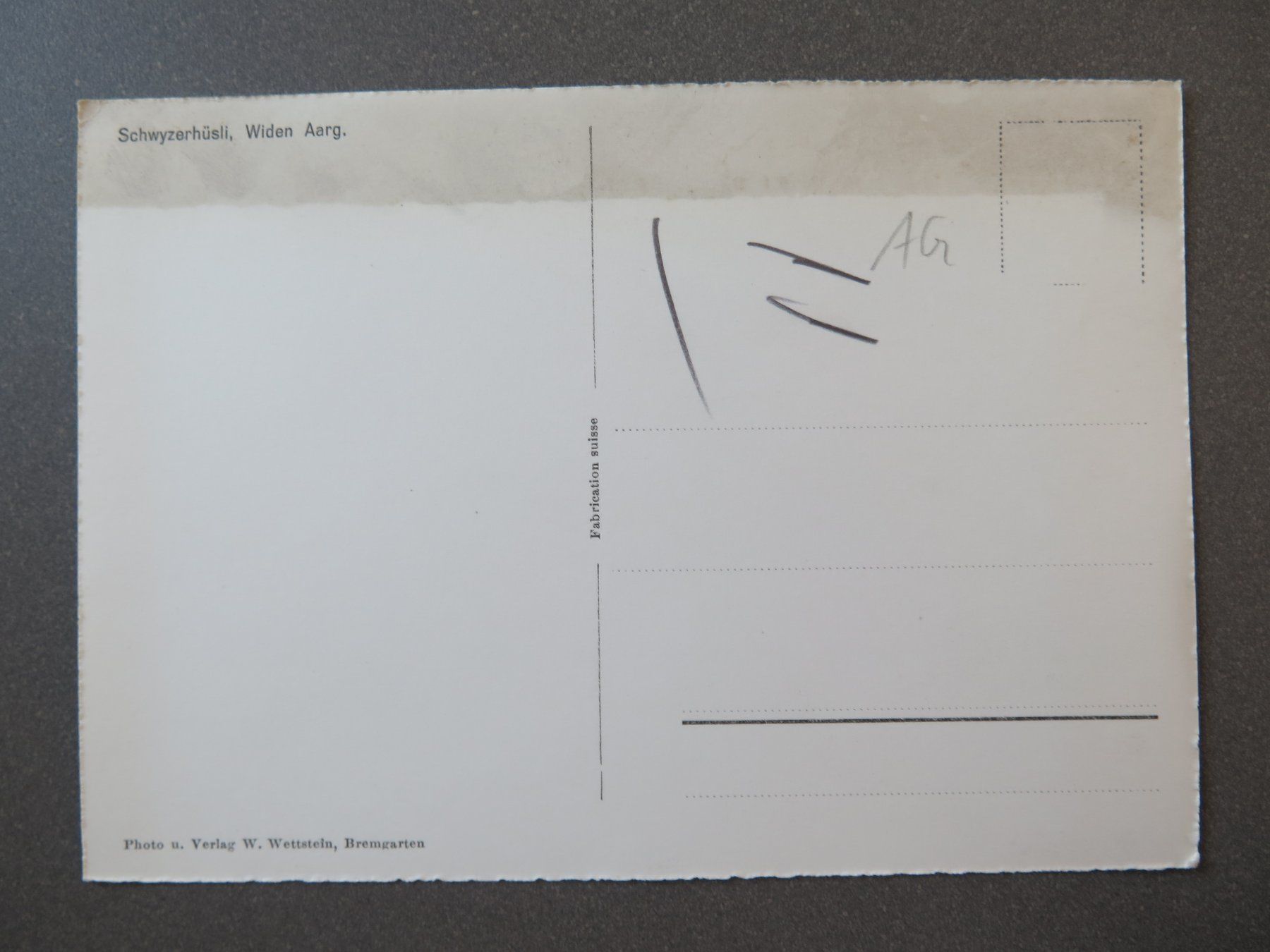 Cartoline postali: WYDEN - SCHWYZERHÜSLI – Usato da Wittenbach venduto da lipasal 1