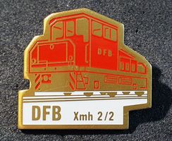 GG541 - Pin Lokomotive DFB Xmh 2/2 Dampfbahn Furka