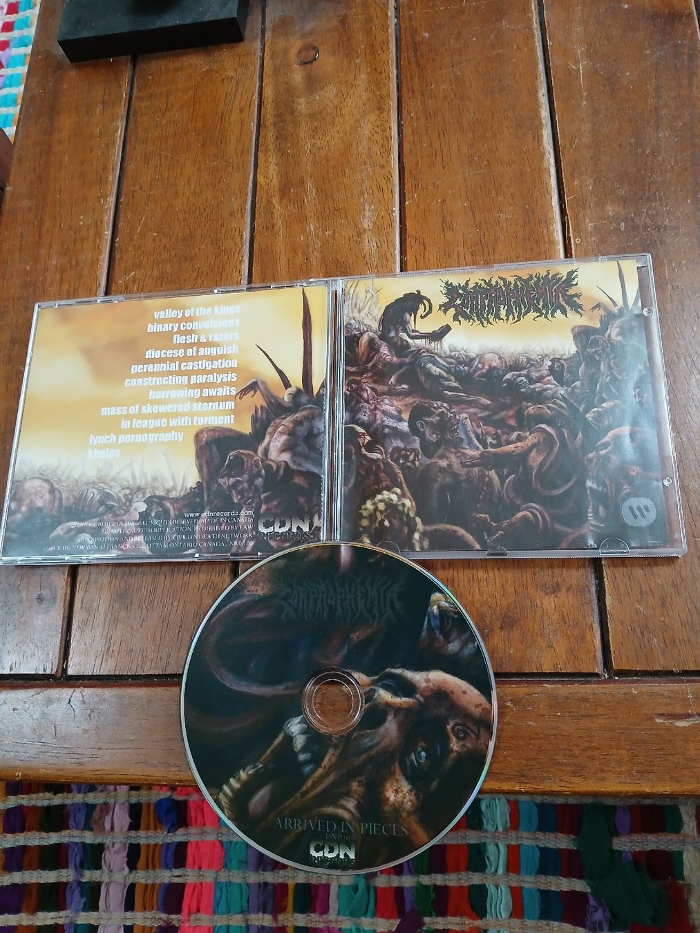 CD: corprophemia- arrived... – Usato da St-Cergue venduto da VeganWarrior