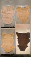 4 Peaux de mouton (environ 90x60cm)