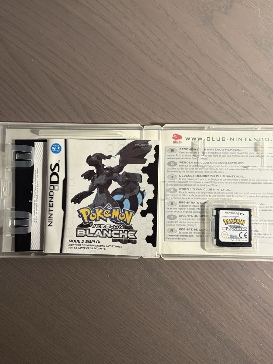 Pokémon Giochi: Pokémon Blanche FR – Usato da Thônex venduto da retrolovech 1