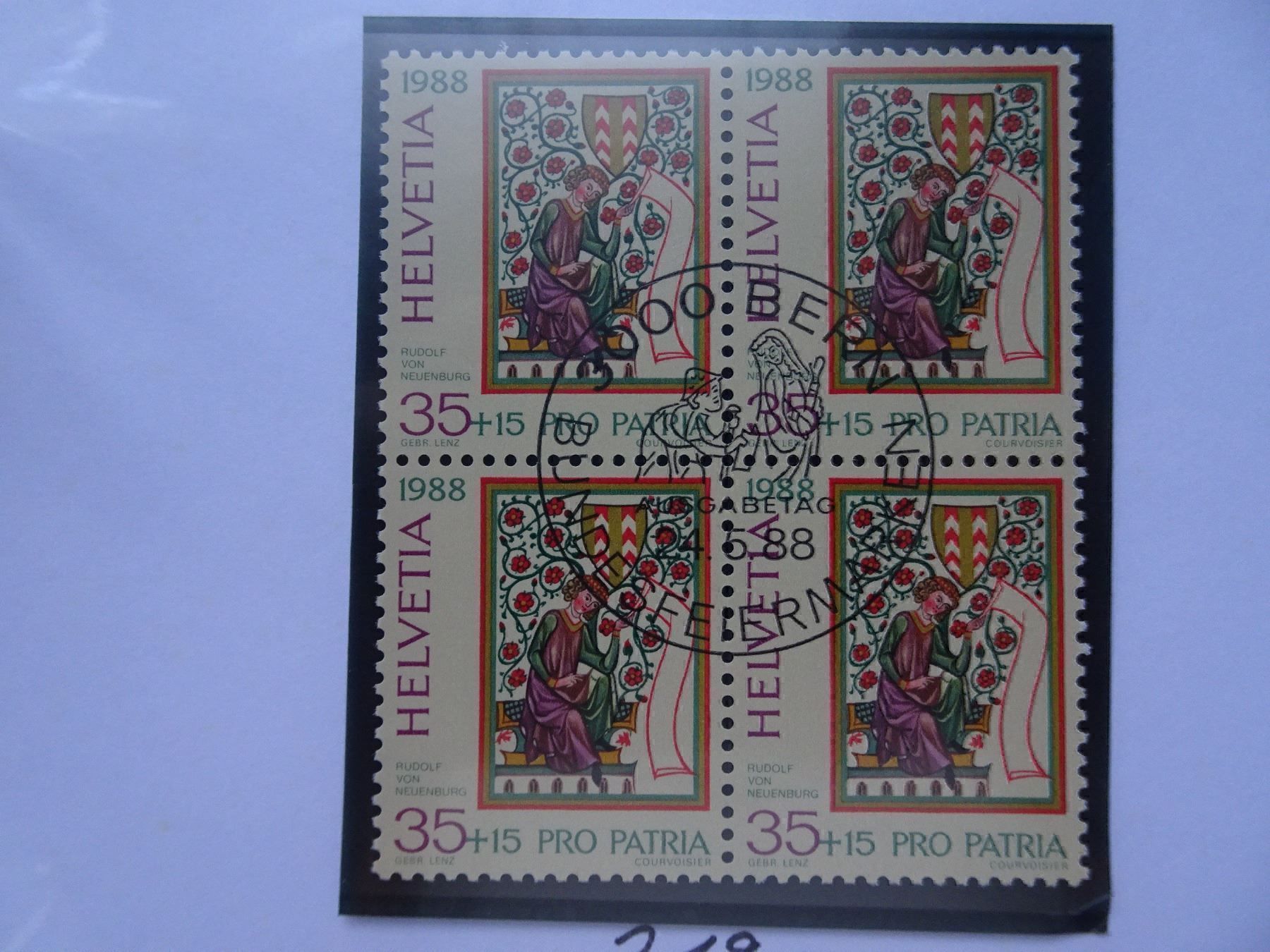 Tous les timbres: PP 1988 – Neuf (Voir description) à Aadorf par Chnorli-Furz 1