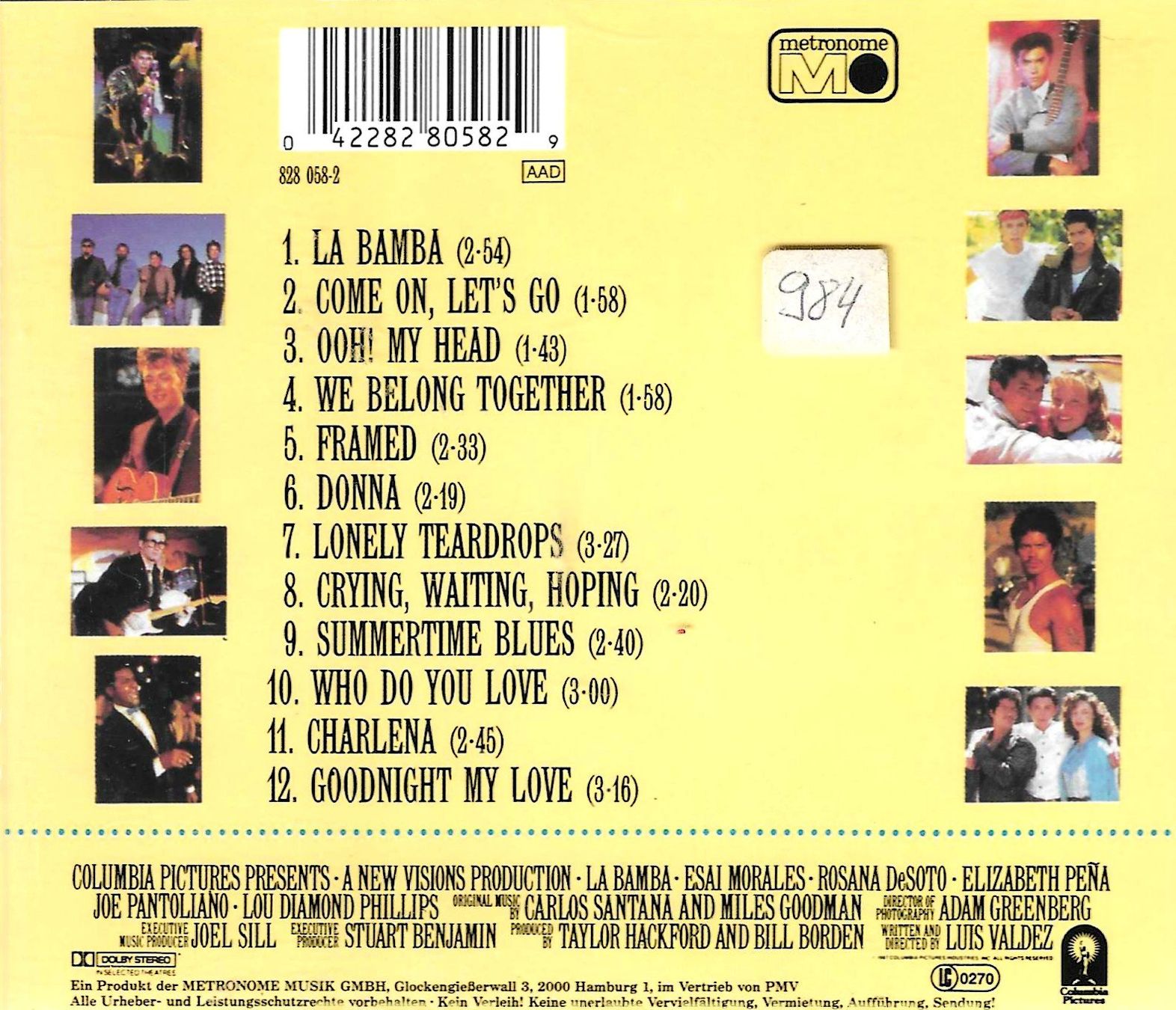CDs: La Bamba - OST Los Lobos, Bo Diddley.... – Gebraucht aus Savagnier von Ne2065 1