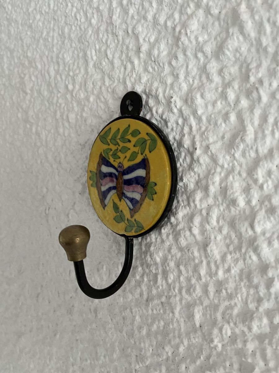 Tutte le decorazioni: Wandhaken mit Keramikbild / Schmetterling – Usato da Wetzikon ZH venduto da seli03 2