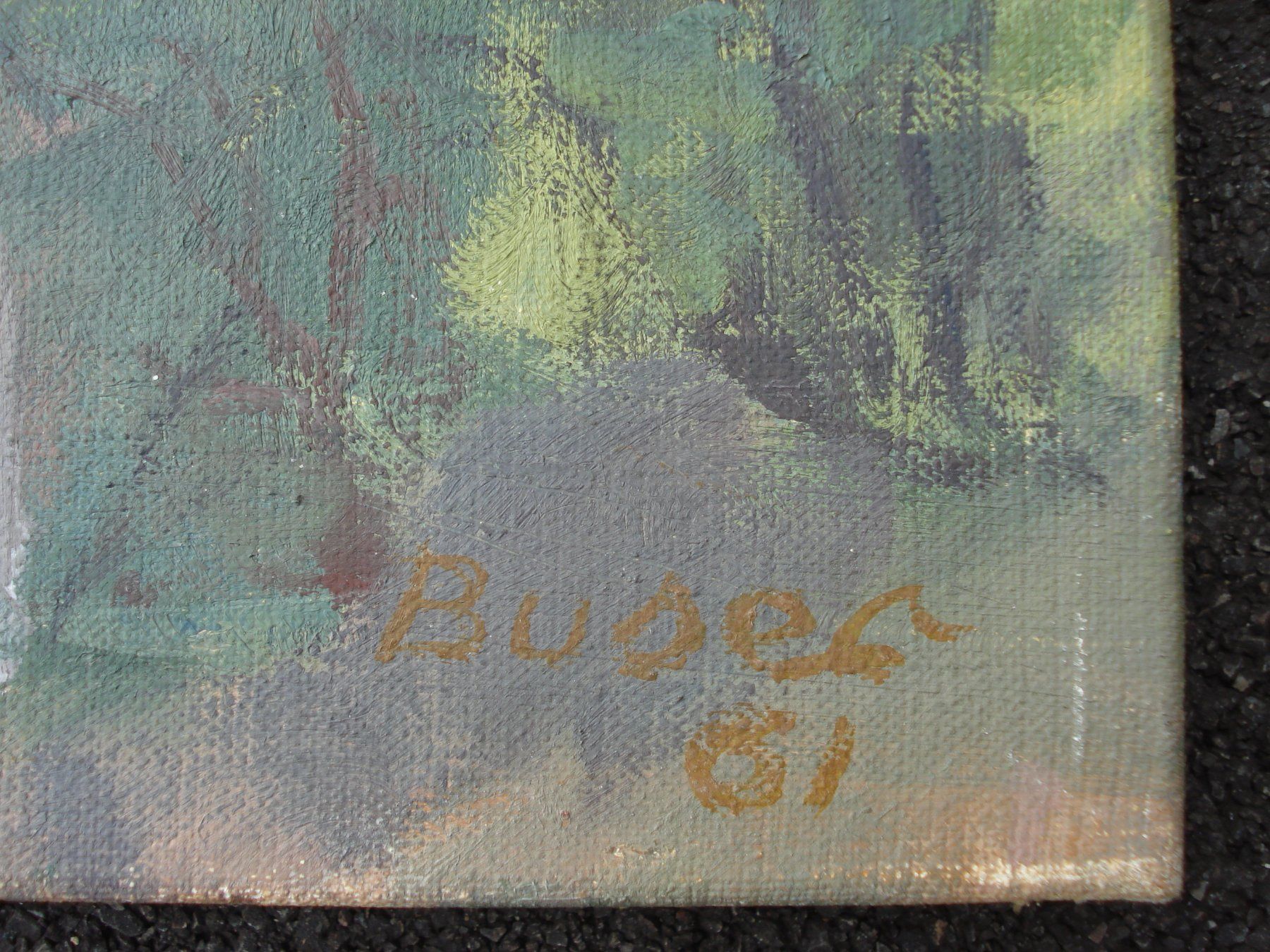 Gemälde: Samuel Buser 1912-1987 – Gebraucht aus Basel von art.basel 3
