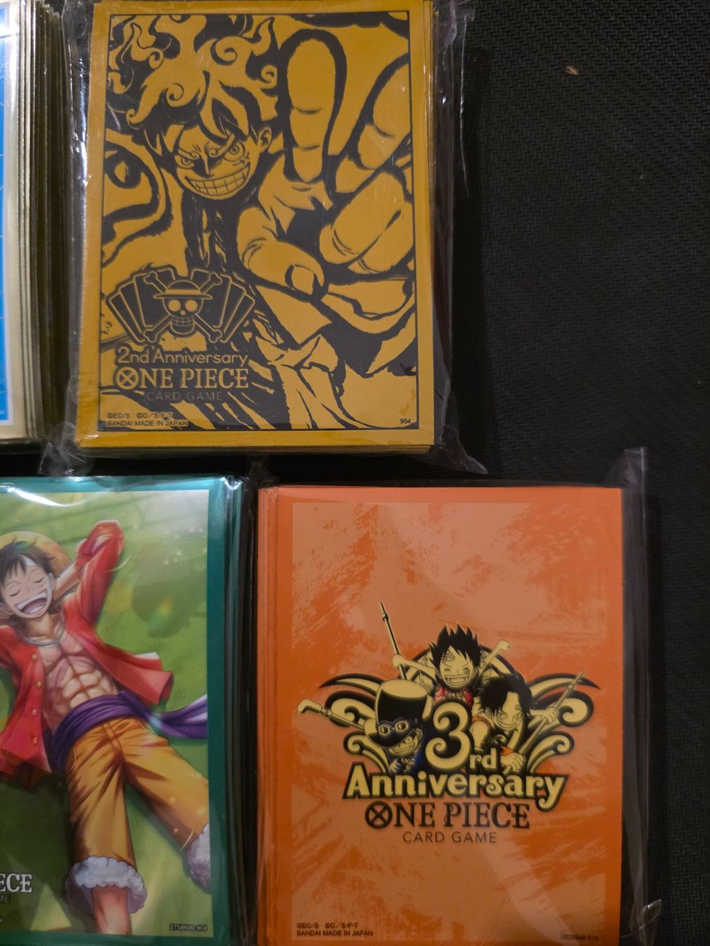 Pokémon Sammelbilder & Trading cards: One Piece Anniversary / Deck Premium Sleeves – Neu (gemäss Beschreibung) aus Basel von Epicdraw 1