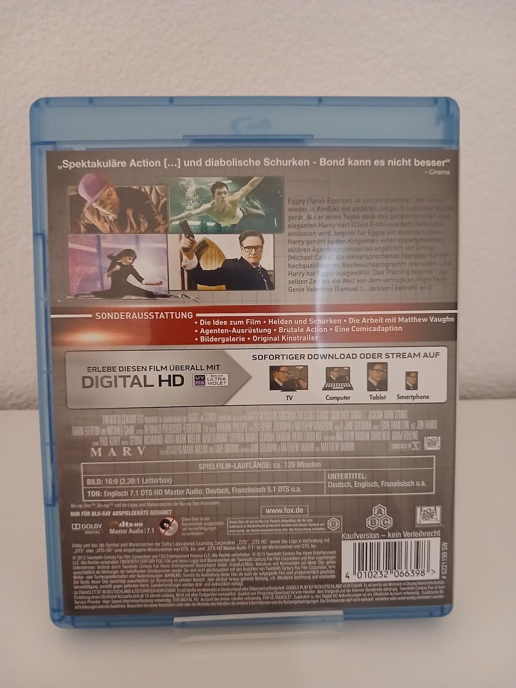 Alle DVDs: Kingsman The Secret Service – Gebraucht aus St. Margrethen SG von SamusAran 1