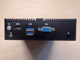 Fanless Mini-PC/Soft-Router (J4125) mit 4x2.5 Gigabit