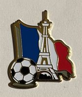 Frankreich Fussball Pin Eiffelturm