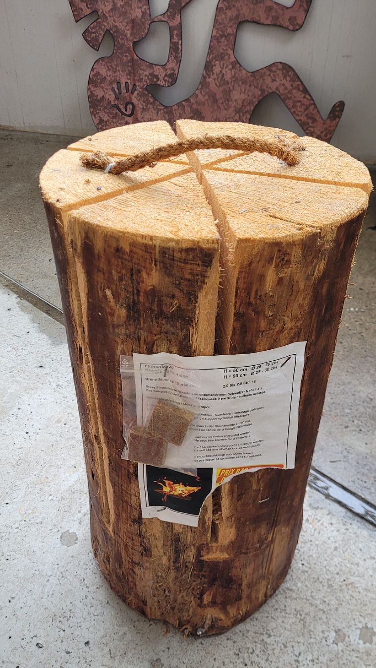 Holzartikel: Finnenkerze – Neu und originalverpackt aus Mönchaltorf von Joka013