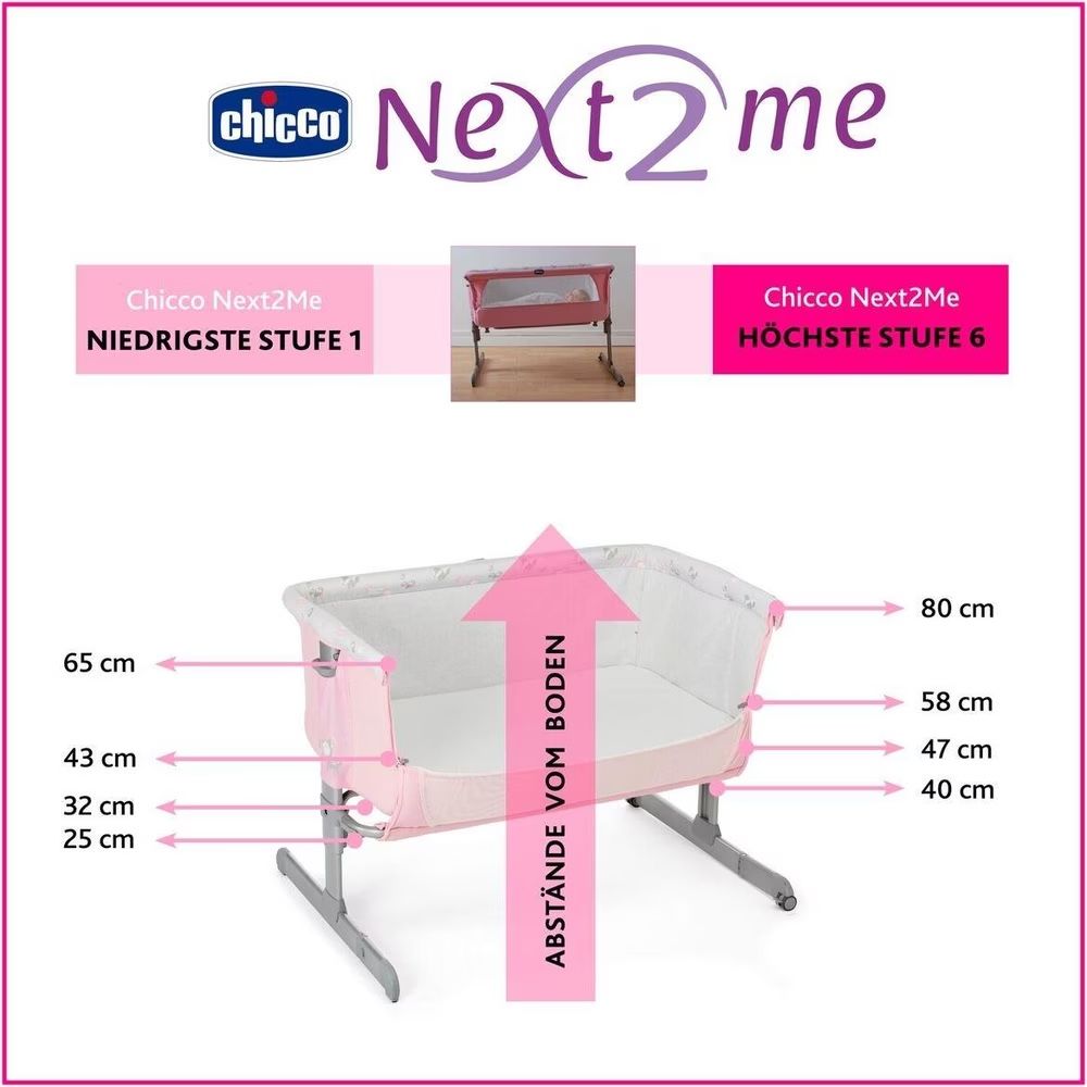 Chicco Berceaux: Culla Chicco Next 2 Me, colore beige, usata – D'occasion à Basel par andrealuigi 4