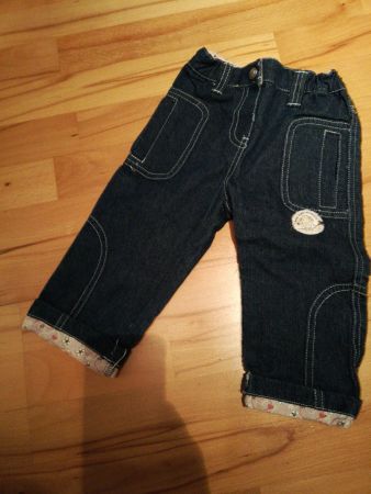Neuwertige Mädchen Hose Gr 86 Jeans