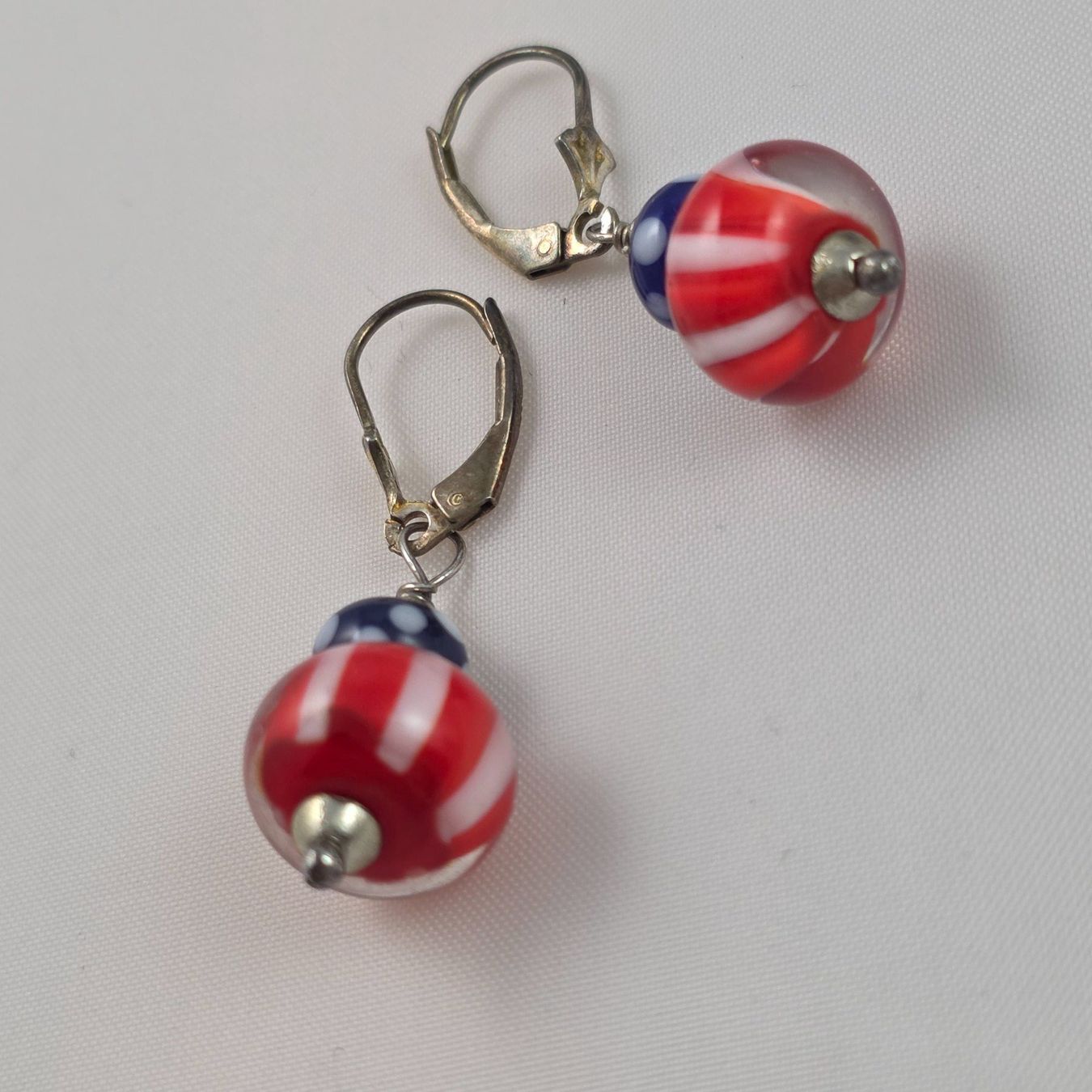 Orecchini pendenti & Orecchini a lobo: Vintage Silber Ohrringe mit Glas  695 – Usato da Wald ZH venduto da Martin79 2