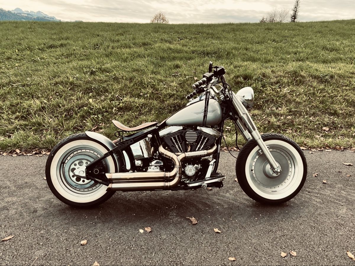 Harley-Davidson Chopper: 1992 Harley Davidson Softail Precision Bobber THE FURY – Usato da Meggen venduto da PrecisionBobbers 5