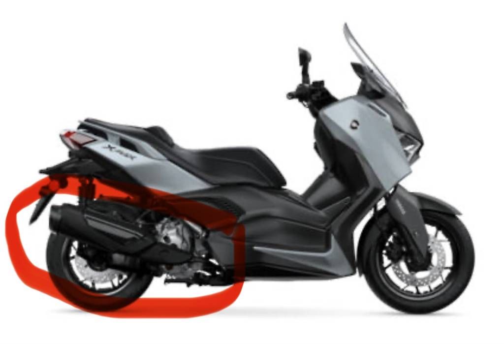 Yamaha Auspuffanlagen: Xmax 300ccm Auspuff – Gebraucht aus Zürich von Gantner2 2