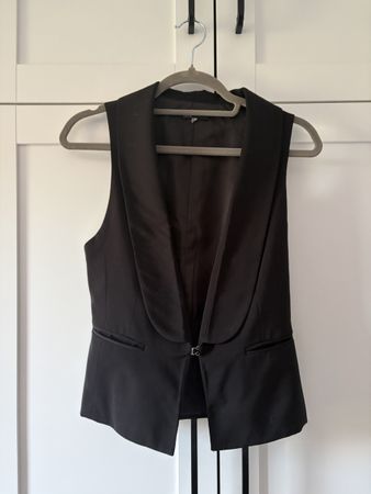Damen Weste schwarz Grösse S