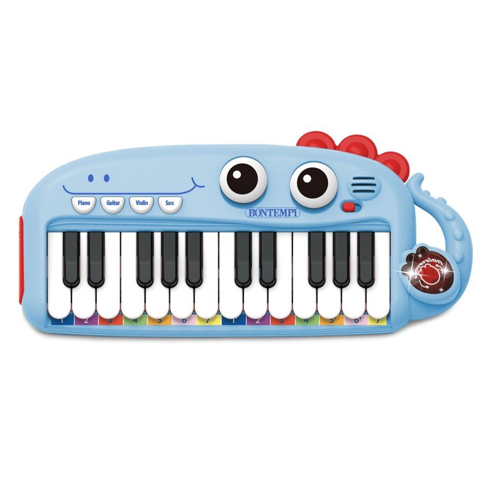 Strumenti musicali: Kinder Elektronik Keyboard blau, 24 Tasten – Nuovo e nell'imballaggio originale da Weinfelden venduto da salehouse