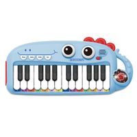 Kinder Elektronik Keyboard blau, 24 Tasten