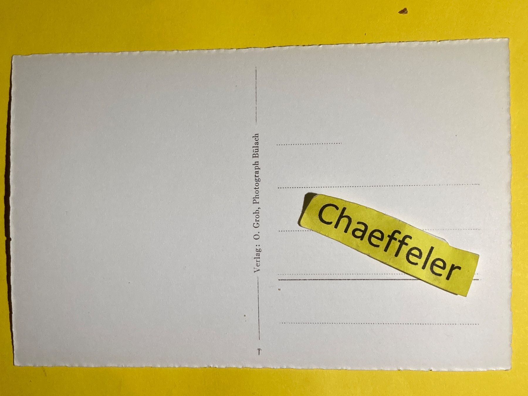 Cartoline postali: 291 Bülach – Usato da Zürich venduto da Chaeffeler 1