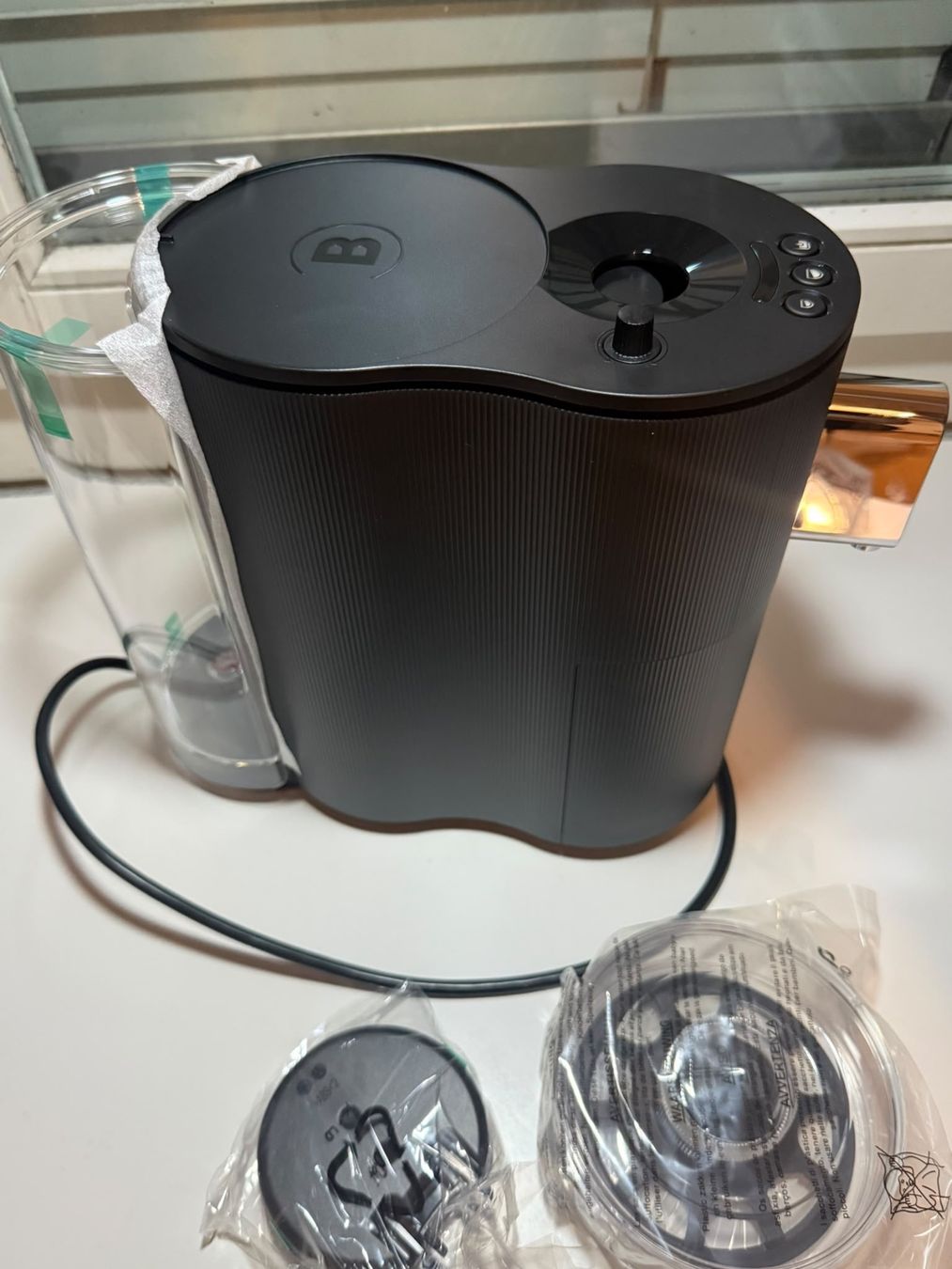 Coffee B Kaffeemaschinen & Espressomaschinen: Kaffeemaschine Coffee b Globe Schwarz – Neu und originalverpackt aus Rickenbach LU von cel_pk5f 1