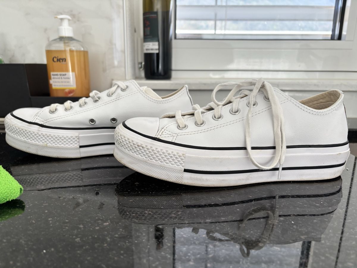 Scarpe da uomo: Converse bianche – Usato da Losone venduto da lis_8rfv 2
