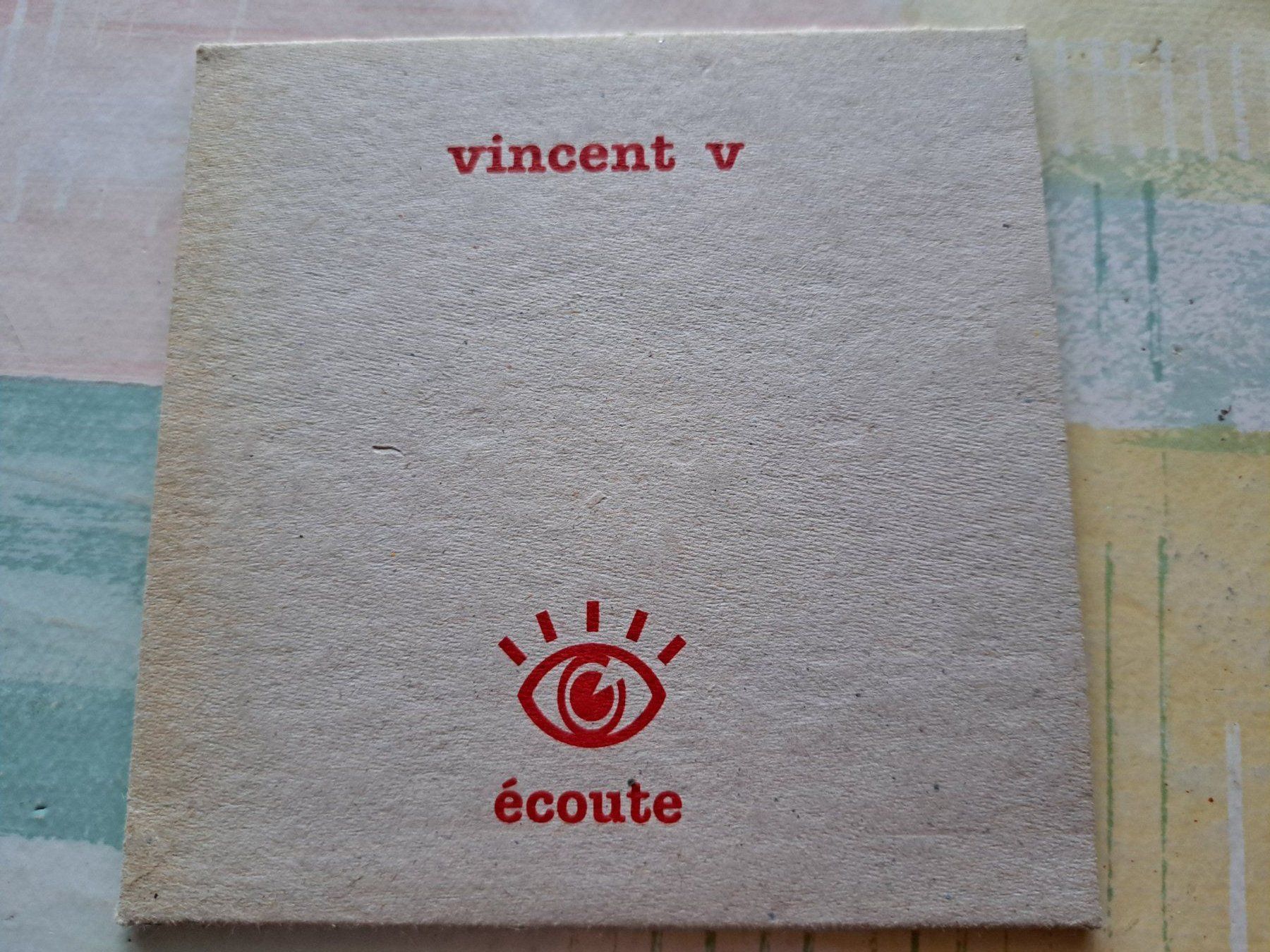 CDs: Cd Vincent V. - Ecoute  – D'occasion à Pully par bro_n52j