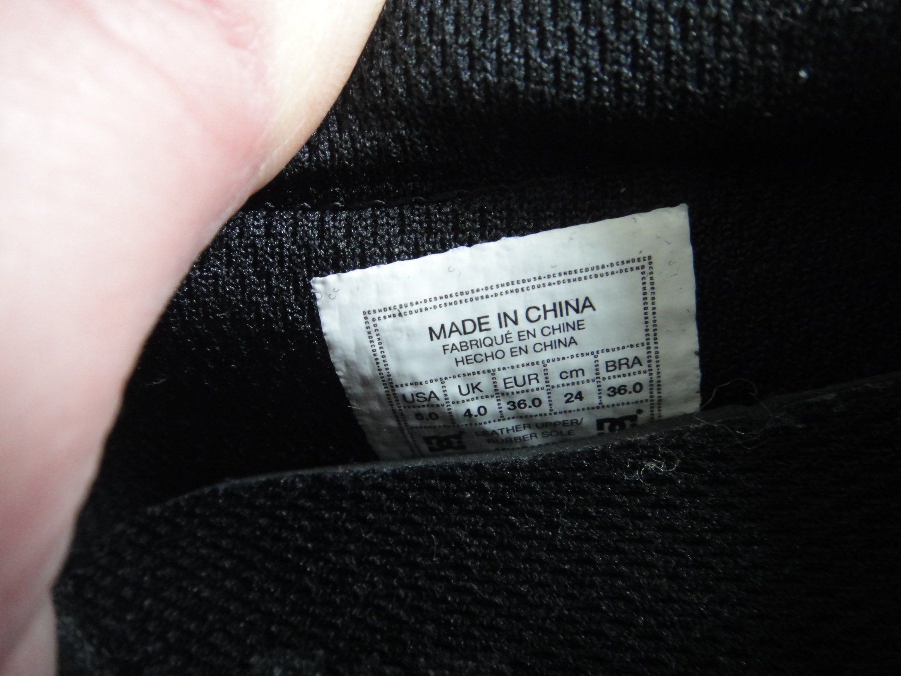 DC shoes Scarpe per ragazzi: Neu Schuhe "DC Shoes" aus Leder Gr.36 – Nuovo (secondo la descrizione) da Winterthur venduto da LemonTree5 3