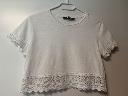 T-Shirt kurzarm Tally Weijl weiss 
