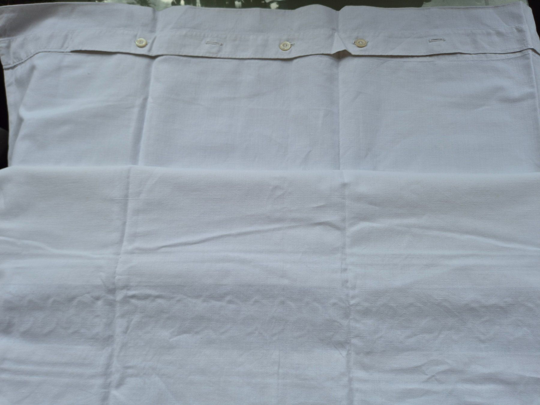 Biancheria da letto: Leinen Kissenbezug mit Monogramm LS Spitze alt – Usato da Bern venduto da aronari 6