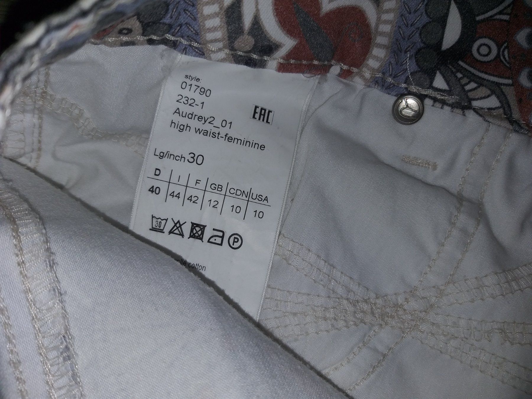 Jeans: Jeans ROSSNER     Taille / Grosse 40 CH – Usato da Cossonay-ville venduto da Super-Price-Quality 6