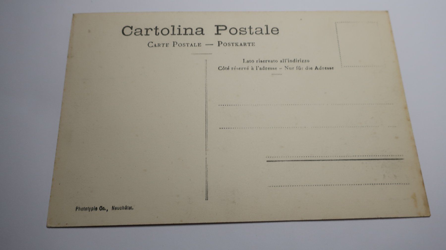 Ansichtskarten: Lugano - Paradiso - Veduta generale – Gebraucht aus Cormoret von Pascalll2001 3