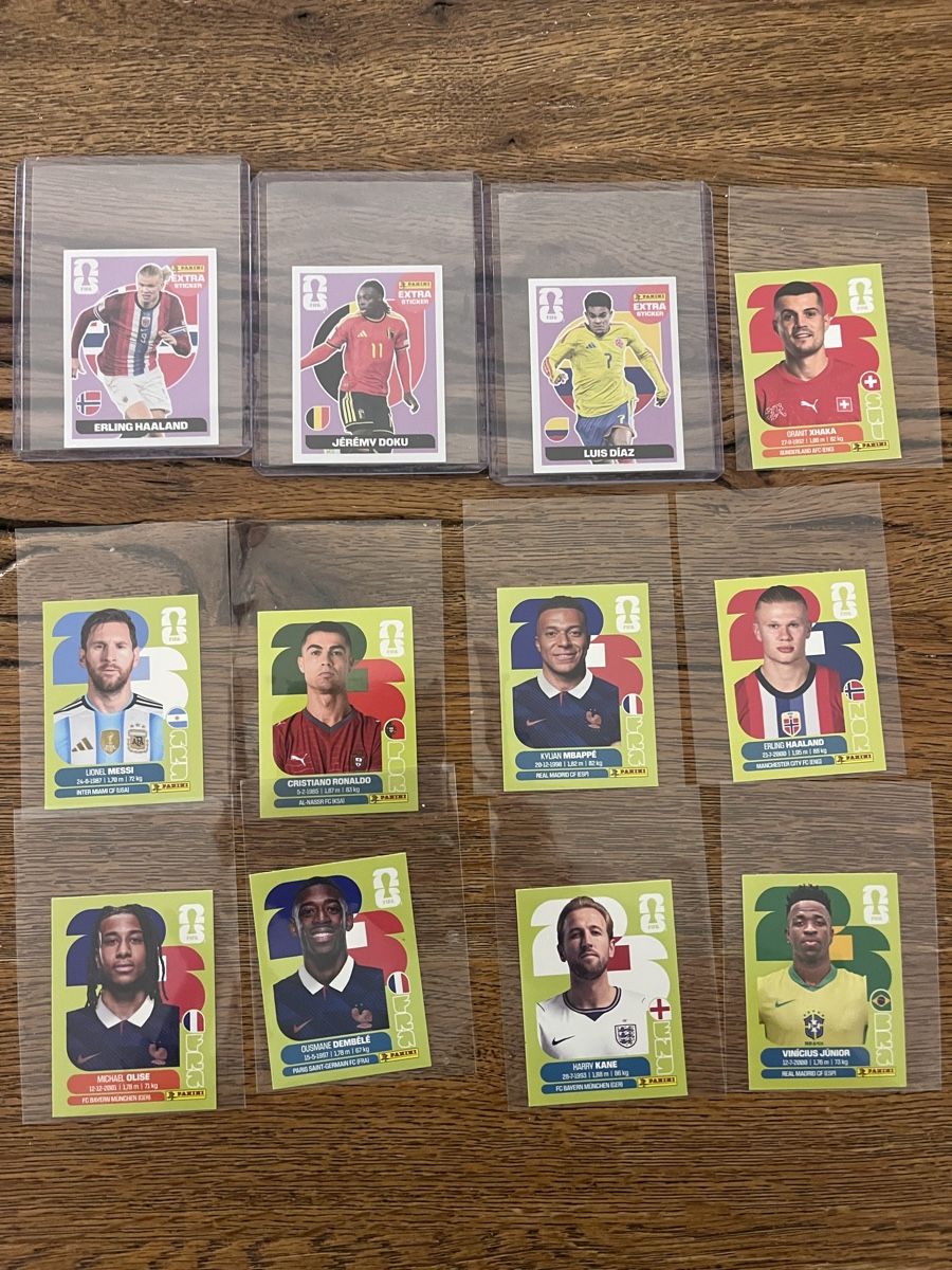 Panini Carte collezionabili: Panini WM26 ca. 600 Sticker(wenig doppelte)+ 3 Extra Sticker – Nuovo (secondo la descrizione) da Wettswil venduto da Dast77 1