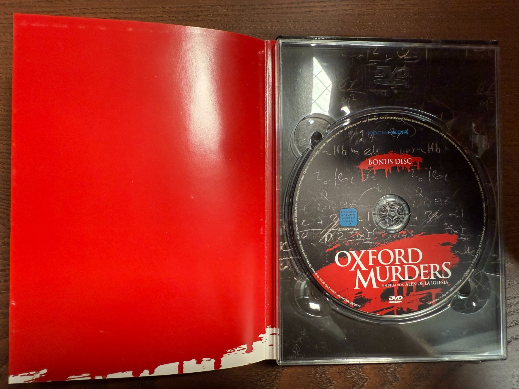 Tutti i DVDs: Oxford Murders - Mediabook – Usato da Zürich venduto da FilmFreunde 3