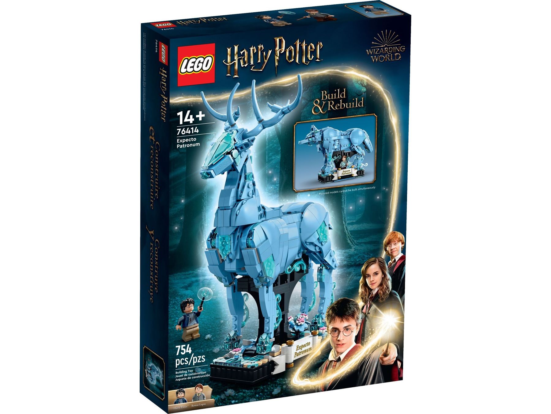 Lego Kit di costruzioni: 76414 Expecto Patronum – Nuovo e nell'imballaggio originale da St. Gallen venduto da brickli