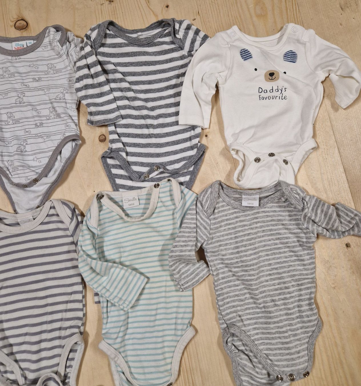 Lotti & Set di vestiti: 16 Langarm Bodys Gr 50/56 – Usato da Dreien venduto da vaniih93 1