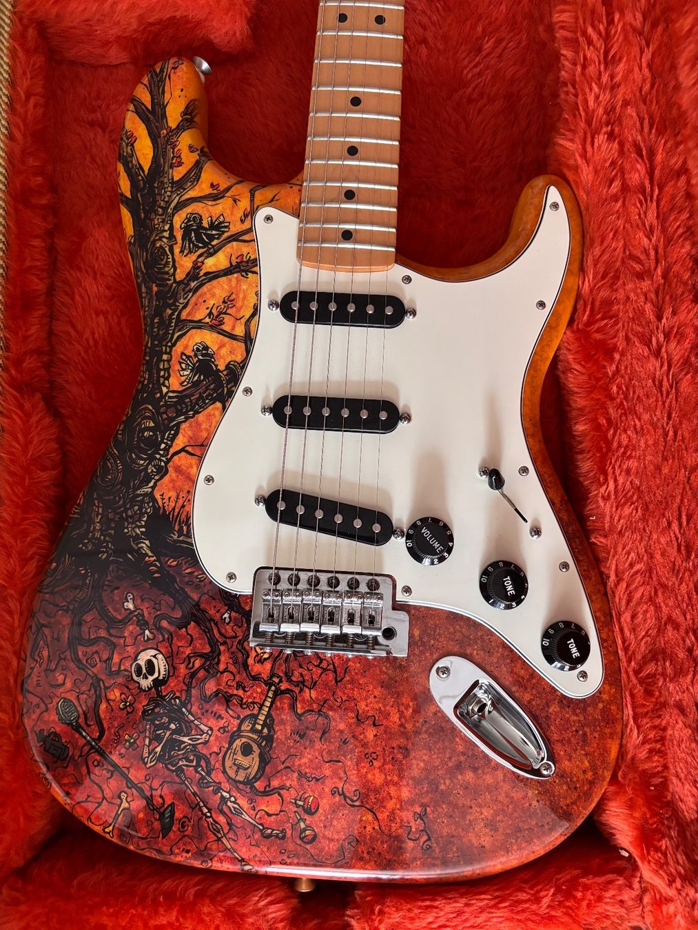 Fender Instruments de musique: Fender Special Edition David Lozeau Art Stratocaster 2016 – D'occasion à Buch SH par JTThomas