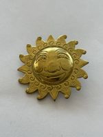 Anstecknadel Sonne Vintage guter Zustand